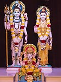 Bhagwan Shri Shankar, Shri Parvatiji and Shri Ganeshji
